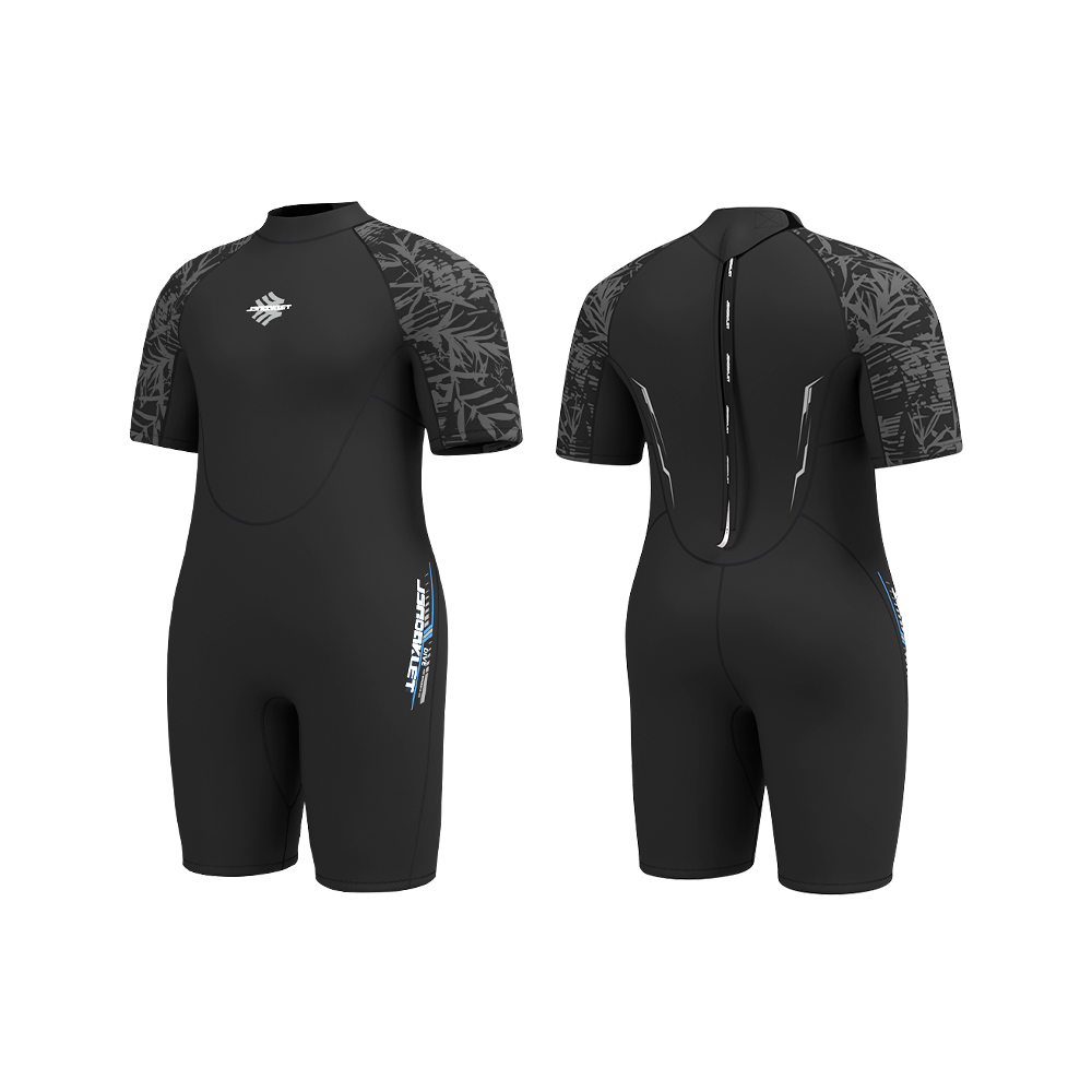 Wetsuit 3Mm Neoprene - 3mm neoprene plus size shorty wetsuit