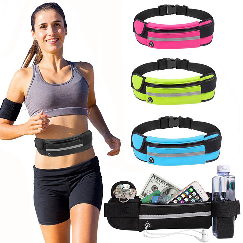 Aquatic Gym - Pochete esportiva feminina, bolsa de cintura