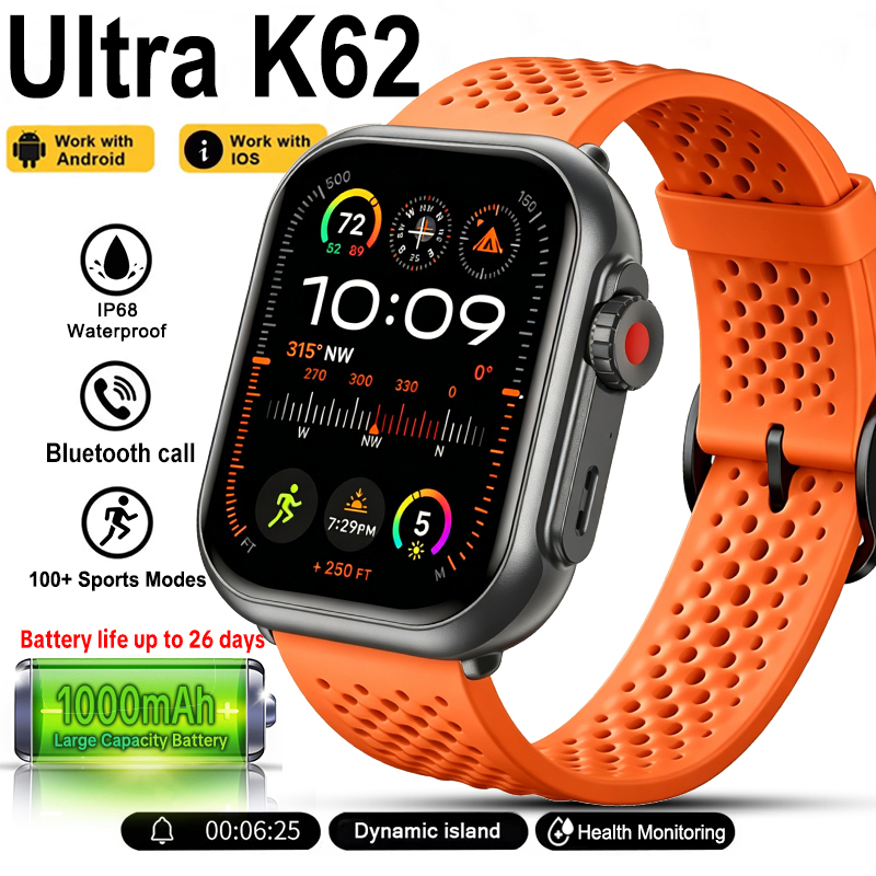 Aquatic Sports Performance - Novo Relógio Inteligente Ultra K62 para