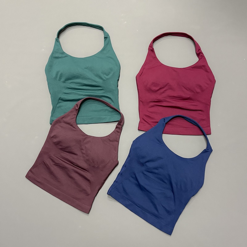 Aquatic Gym - Top Esportivo Feminino com Alça Halter,