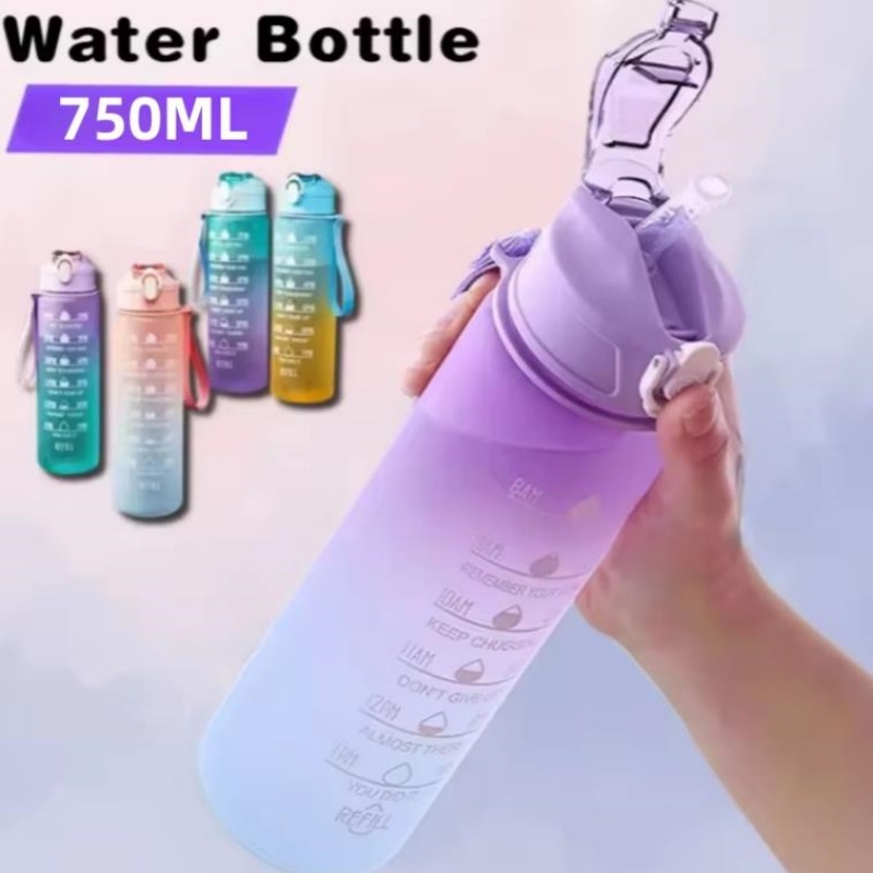 Aquatic Gym - Garrafa de Água Esportiva de 750ML
