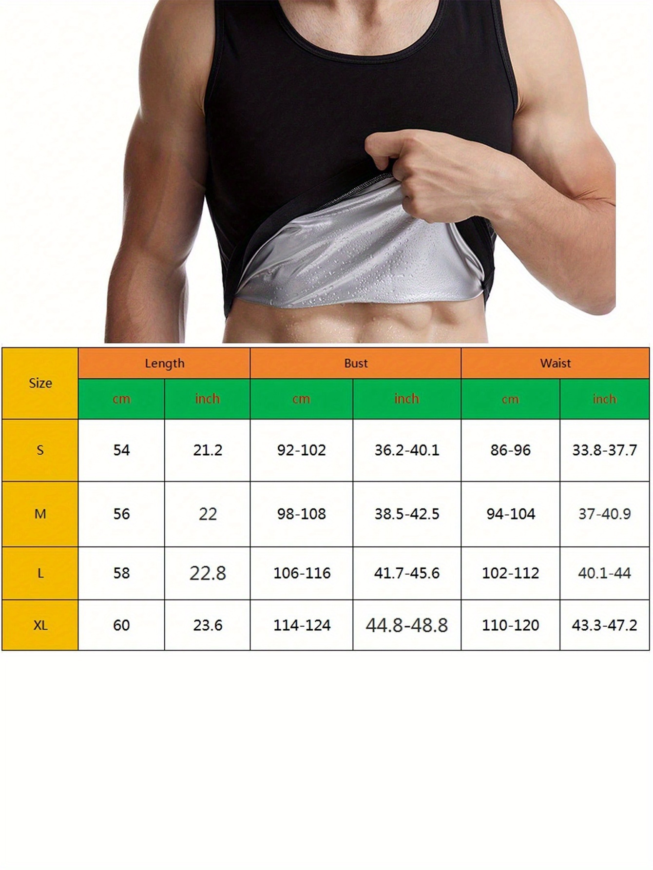 Camisa de Sauna para Homens, M - Aquatic Gym avaliação e preço