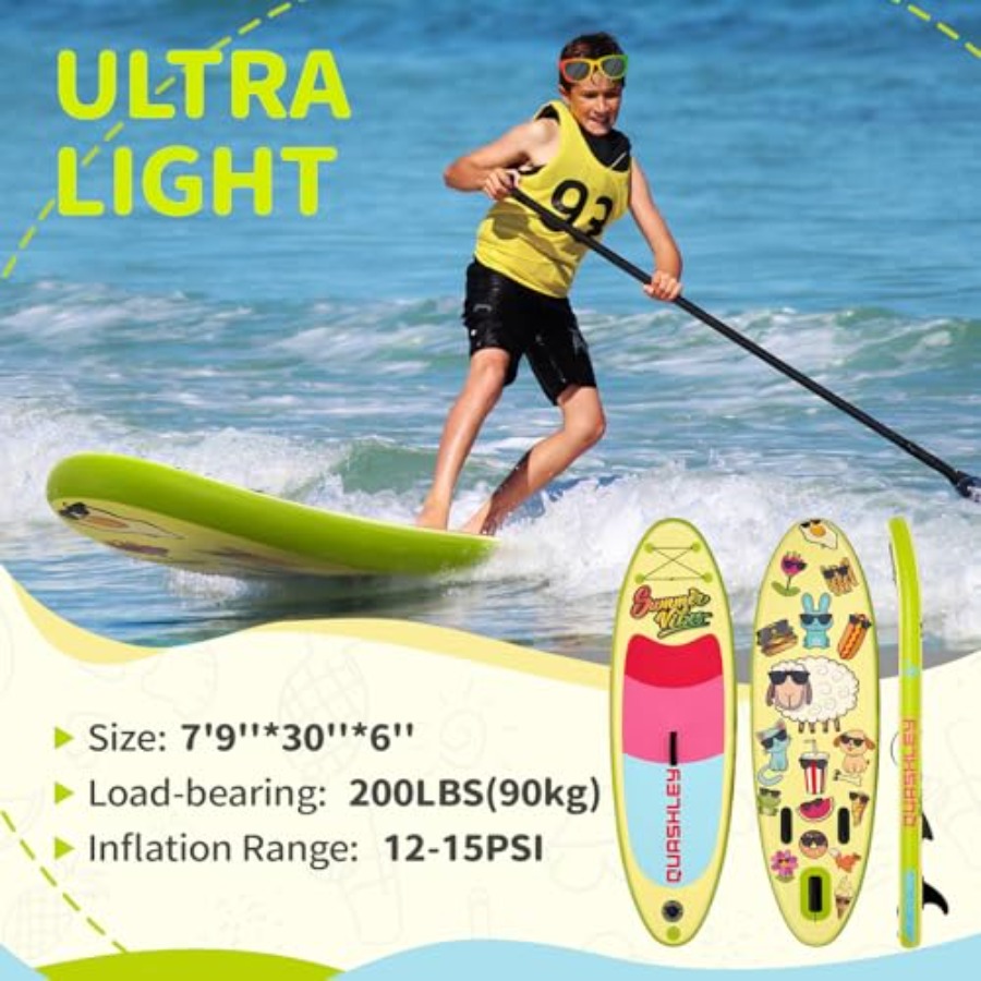 Prancha inflável de stand up p - Stand Up Paddle Leash avaliação e preço