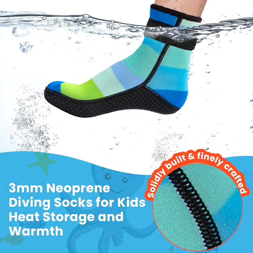 3mm crianças meias de mergulho - Wetsuit 3Mm Neoprene avaliação e preço